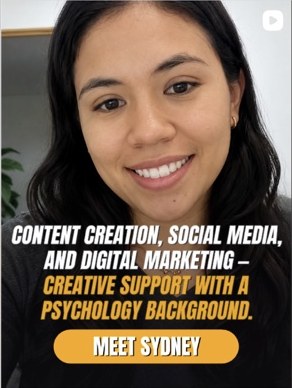 Sydney, content creation and social media specialist